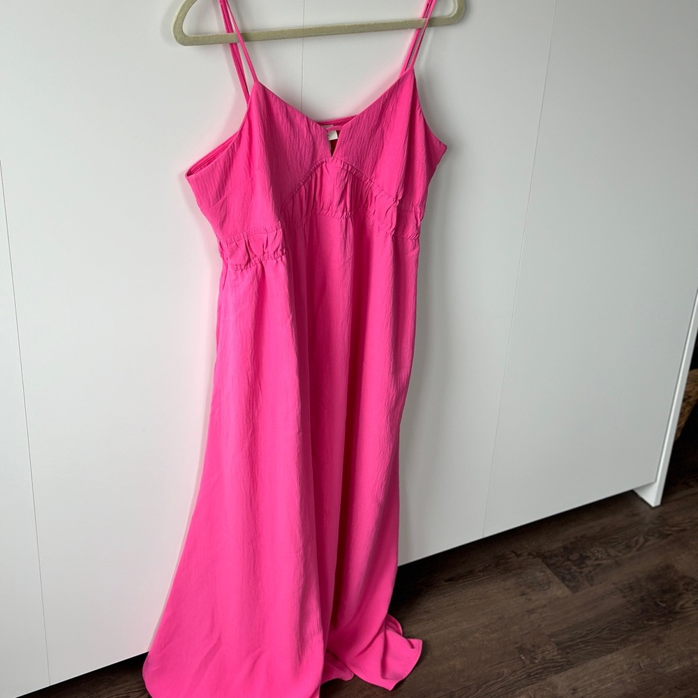 Women's Pink Maxi Dress